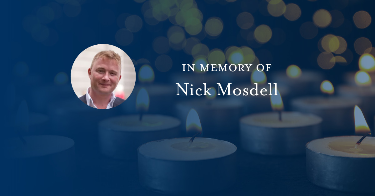Tribute To Nick Mosdell, 1969-2025