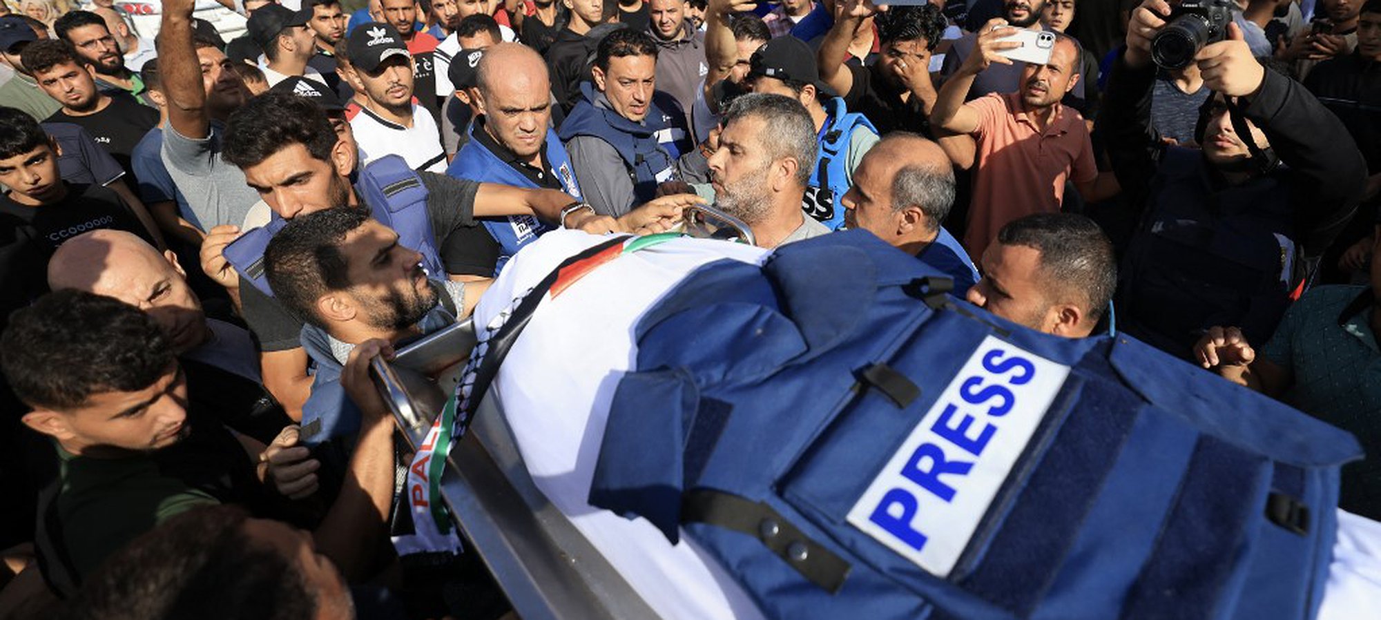 Unprecedented journalist death toll in Israel-Gaza war